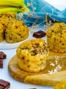 Lire la suite à propos de l’article Banana muffins aux pépites de chocolat