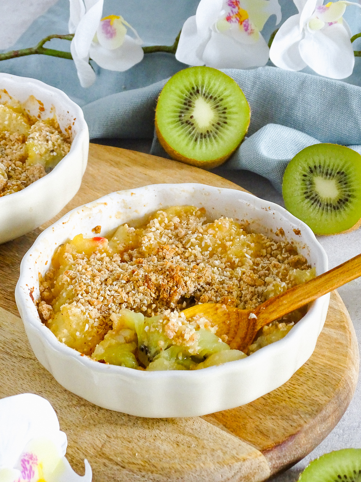 You are currently viewing Crumble pomme/kiwi