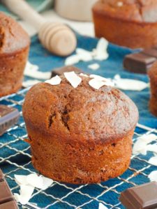 Lire la suite à propos de l’article Muffins choco-coco sans beurre