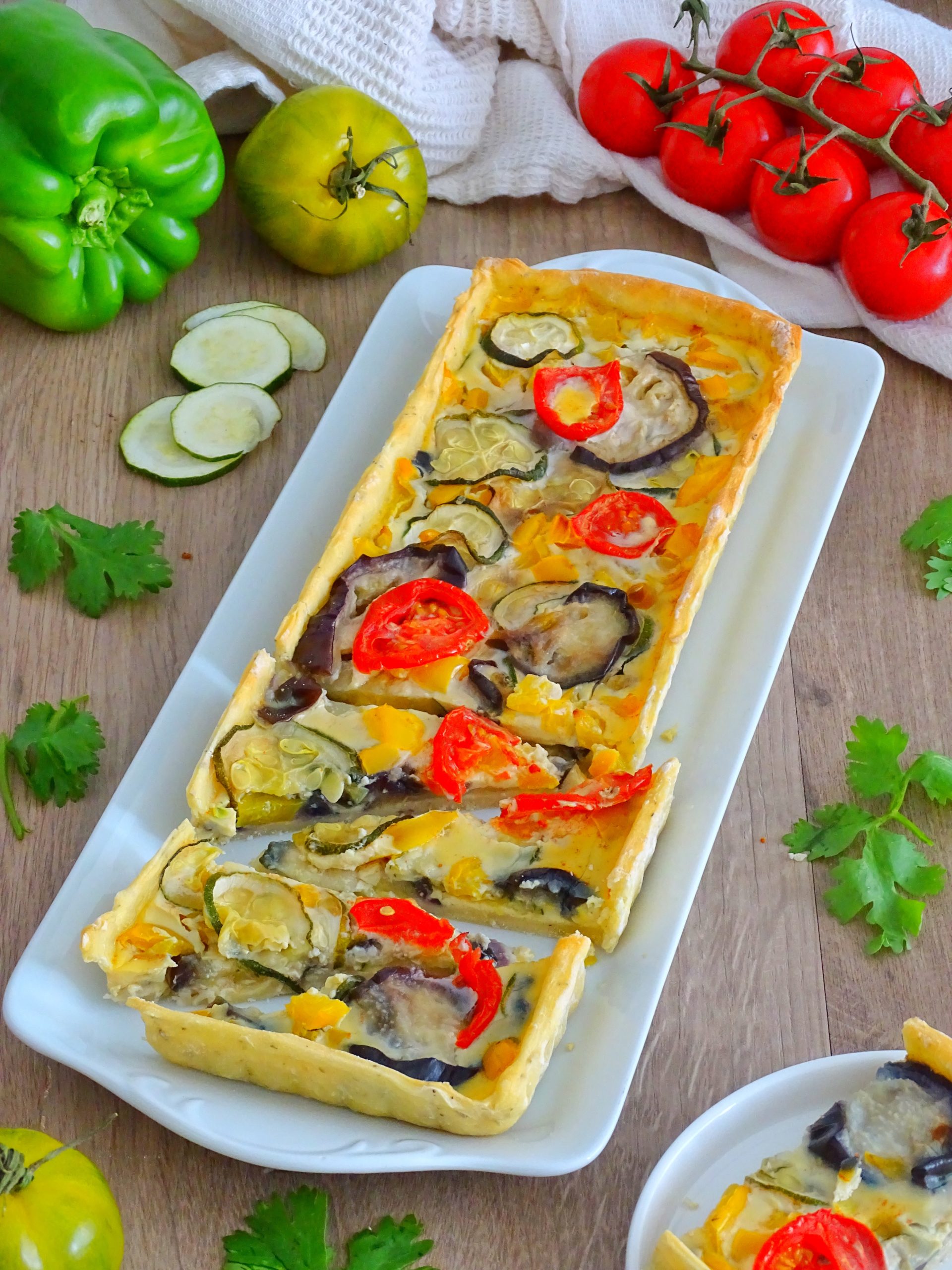 You are currently viewing Quiche façon ratatouille
